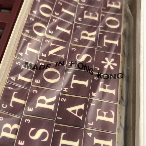 Option Vintage Double Sided Word Board Game Parker Brothers 1983 Complete NIOB - Picture 5 of 9